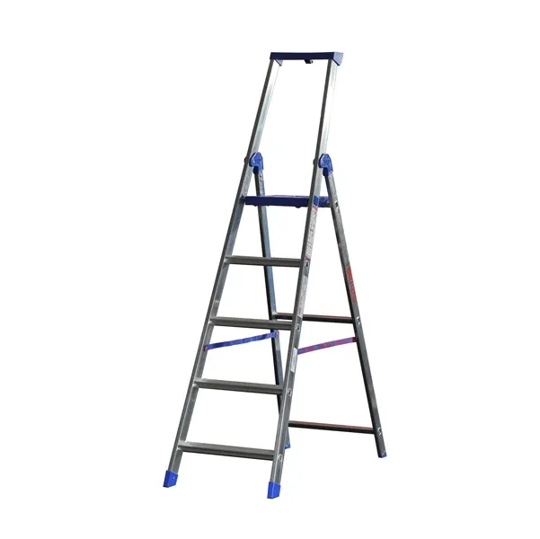 MARCHETTI - 20874 - Scala professionale Climb Evolution - 5 gradini - alluminio - Marchetti - 80738 - Conf. da 1 Pz.