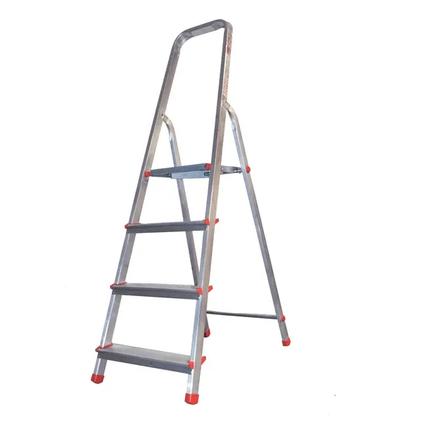 MARCHETTI - 21024 - Scala domestica Stella Basic - 4 gradini - alluminio - Marchetti - 80735 - Conf. da 1 Pz.