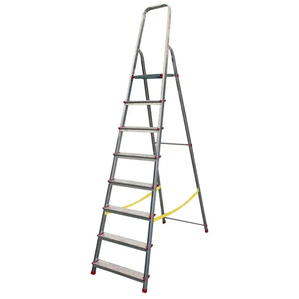 MARCHETTI - 21031 - Scala domestica Stella Basic - 8 gradini - alluminio - Marchetti - 80737 - Conf. da 1 Pz.