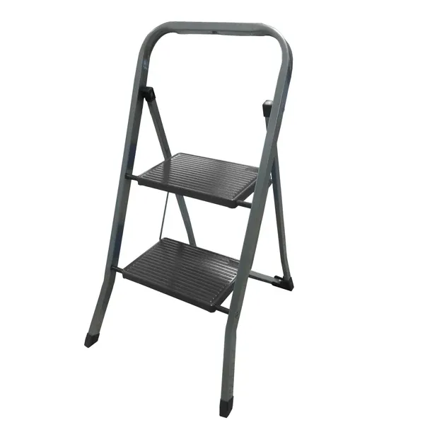 MARCHETTI - 21389 - Scaletta Dalì - 2 gradini - acciaio verniciato - grigio chiaro - Marchetti - 83497 - Conf. da 1 Pz.