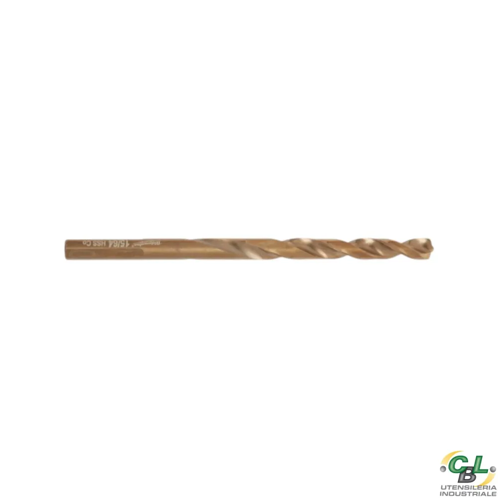 MILWAUKEE PUNTE PER METALLO FORGIATE HSS-G COBALTO - DIN 338 HSSGC 6.0 x 93
