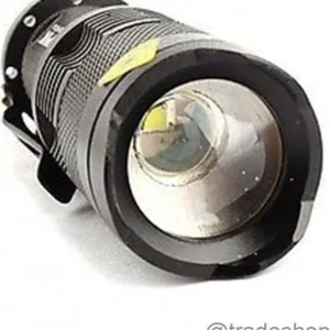 Mini Torcia Luce Bianca 500 W 800 Lumes Ricaricabile Resistente Con Gancio