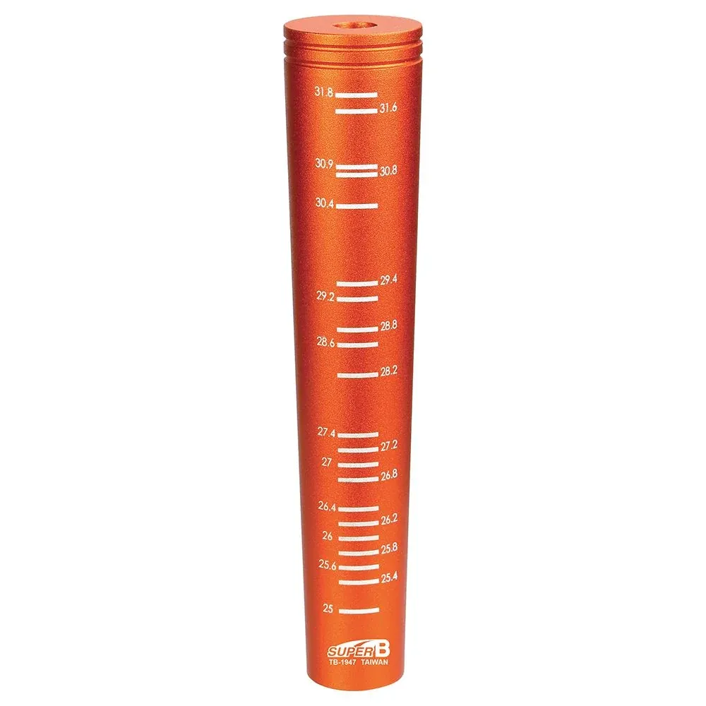 Misuratore Diametro Tubo Sella da 25mm 31,8mm Arancio