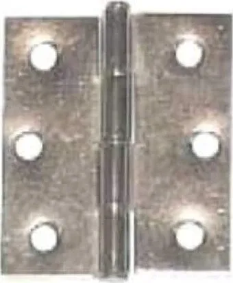 MOBILA - 4 CERNIERA SPINA FISSA FERRO ZINCATO L31H60