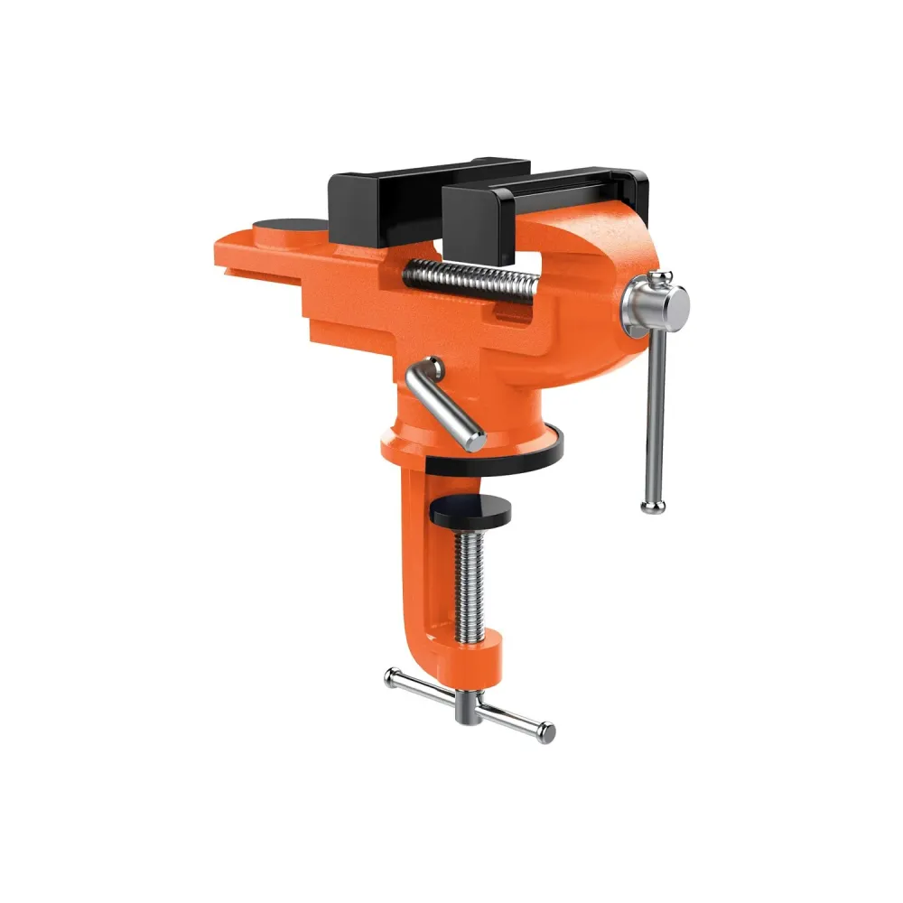 Morsa Da Banco Girevole Acciaio 3cm