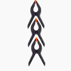 Morsetti molla nylon 3pc – 9cm pinza 40mm apertura