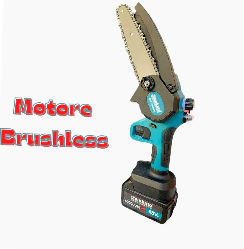 Motosega 68V – 2 batterie 8" lama + brushless + oliatore