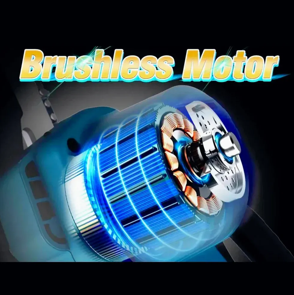Motosega 68V – 2 batterie 8" lama + brushless + oliatore