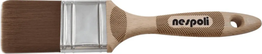 NESPOLI-PENNELLO PIATTO MANICO LEGNO LASERT PER LEGNO