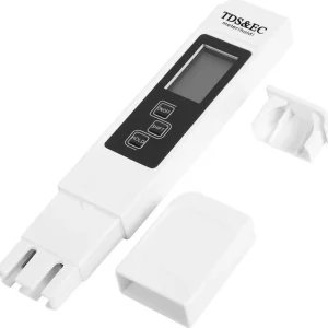 Penna Tester Test Lcd Digitale Qualità Acqua Temperatura Durezza Salinità Ppm