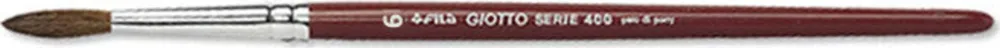 Pennelli tondi serie 400/6 cf.12 Giotto