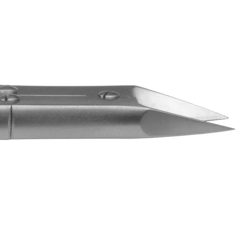 Pinza angolare - lunghezza: 15 cm - doppia articolazione - taglio dritto - acciaio inossidabile