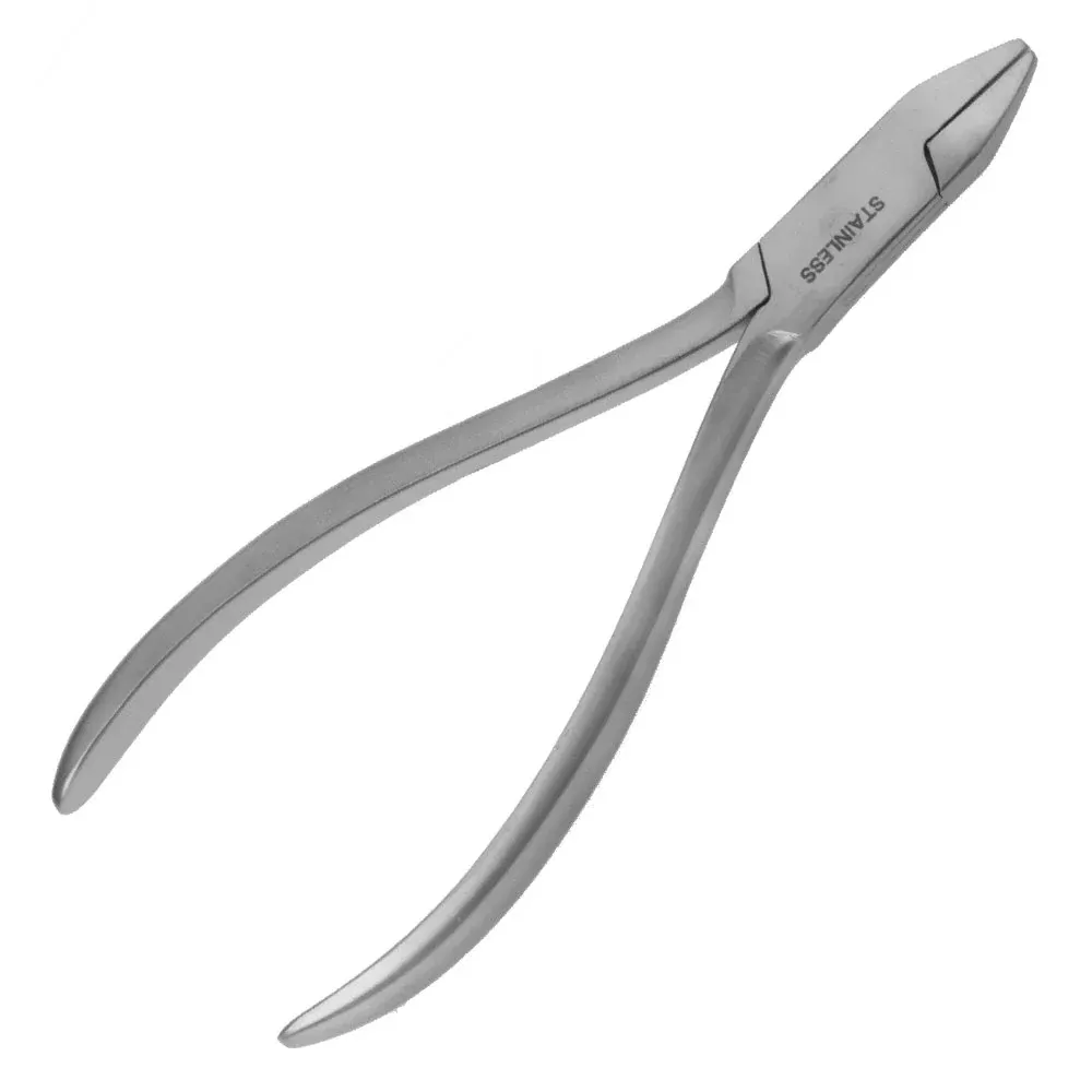 Pinza piegafili - Pinza per fili - Pinza piegatrice - Lunghezza: 12,5 cm - acciaio inossidabile