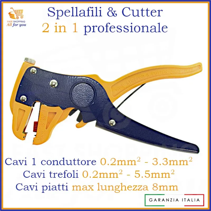 Pinza Spelafili Automatica 2 1 Professionale