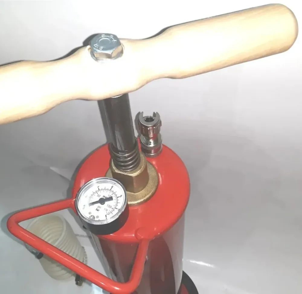 pompa disostruente manuale pressione max 8 bar