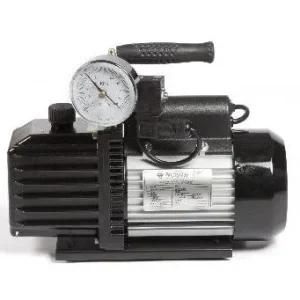 POMPA PER VUOTO 128 L/min CON VACUOMETRO E ELETTROVALVOLA WIGAM WP8DE/V - 02099031