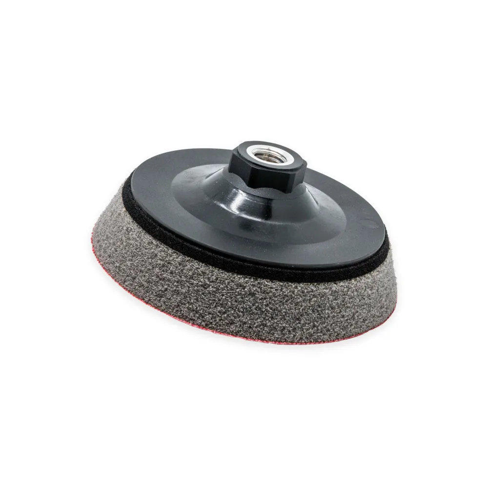 ProfiPolish Klett-Teller Ø 123 mm M14 - Platorello velcro per lucidatrice rotativa