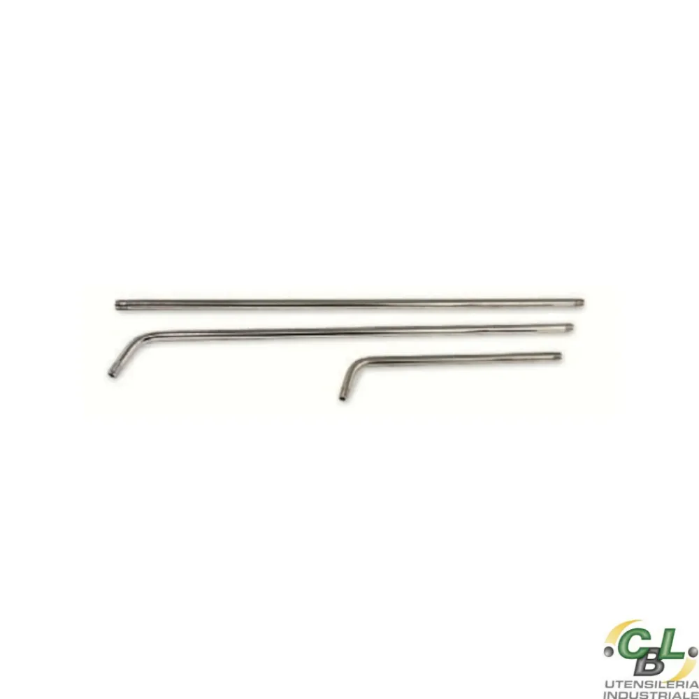PROLUNGA DRITTA PER CANNELLO ACCIAIO 700 mm