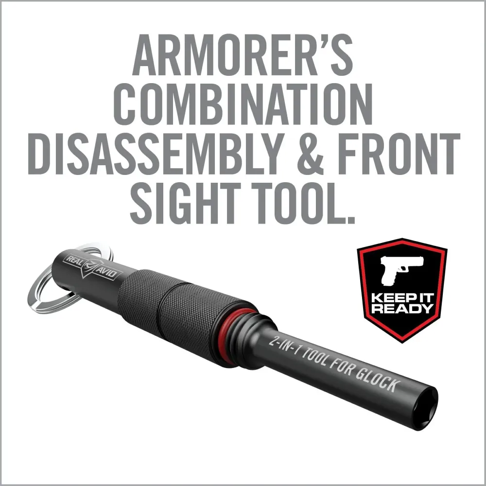 REAL AVID | 2--1 TOOL GLOCK - Multi tool per Glock