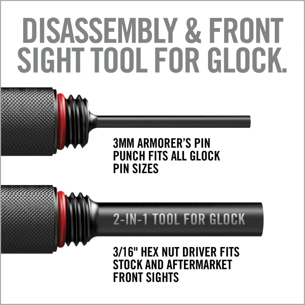 REAL AVID | 2--1 TOOL GLOCK - Multi tool per Glock