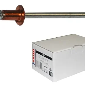 Rivetti Brixo Rame scatola. Prezzo per Confezione.