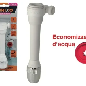 Rompigetti Brixo PVC con doccetta 15 cm. Prezzo per Pezzo.