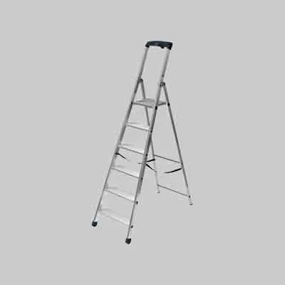 SCALA DOMESTICA PROFESSIONALE 'PIU' SU' 9 Gradini. Prezzo per Pezzo.