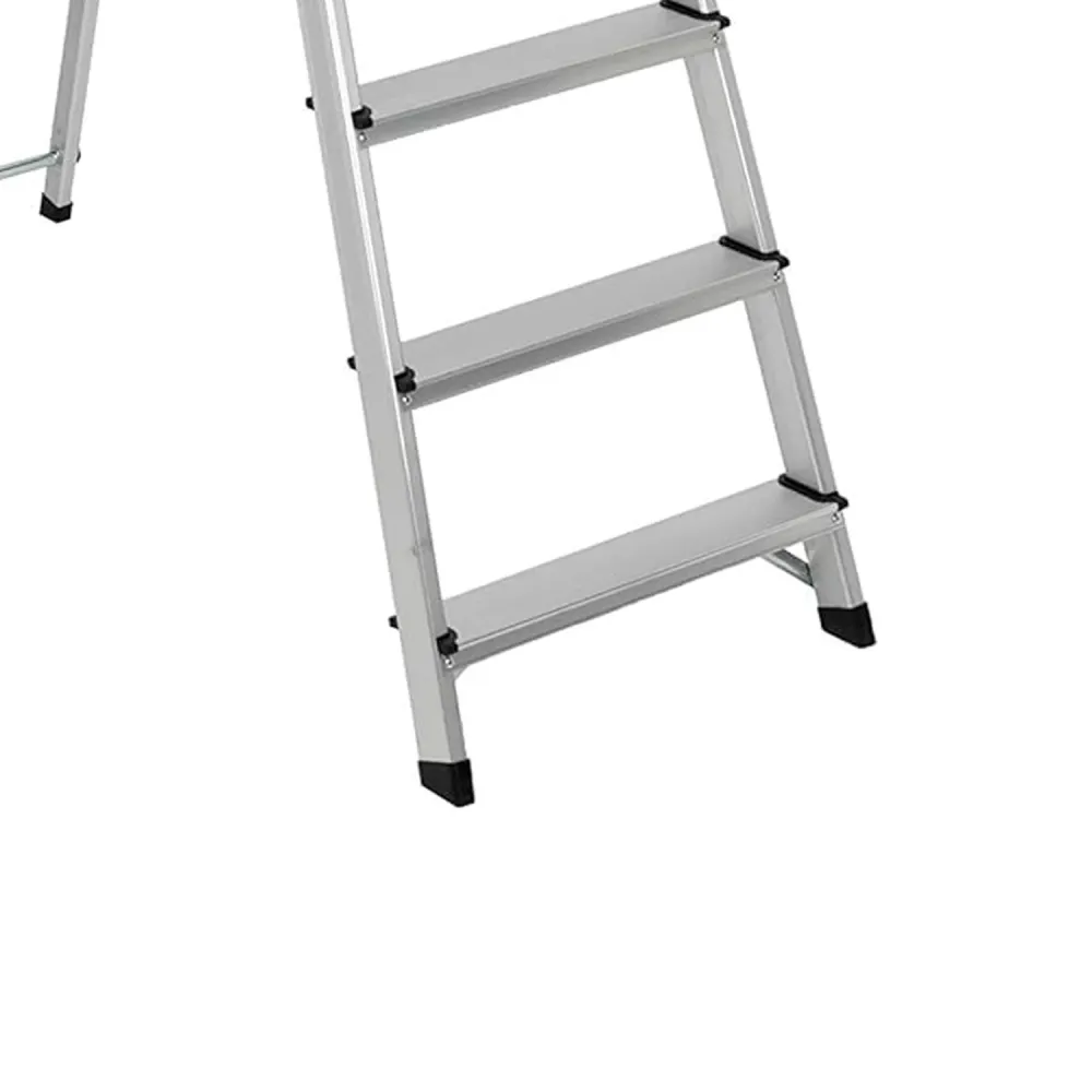 Scala Pieghevole 8 Gradini Alluminio