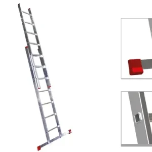 Scale alluminio appoggio duplici Brixo Step Up Kg150. Prezzo per Pezzo.