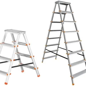 Scale alluminio Brixo doppia salita 150 Kg. TipTap EN131. Prezzo per Pezzo.