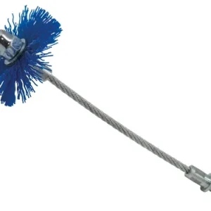Scovoli tondi Brixo Nylon Flexy brush per stufe pellet. Prezzo per Pezzo.