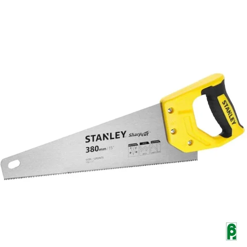 Segaccio per legno Sharpcut 380 mm - 11 denti/poll STHT20369-1 Stanley