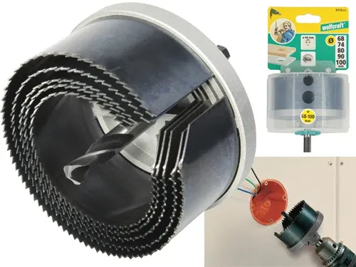 Seghe tazza Wolfcraft 8918000. Prezzo per Pezzo.