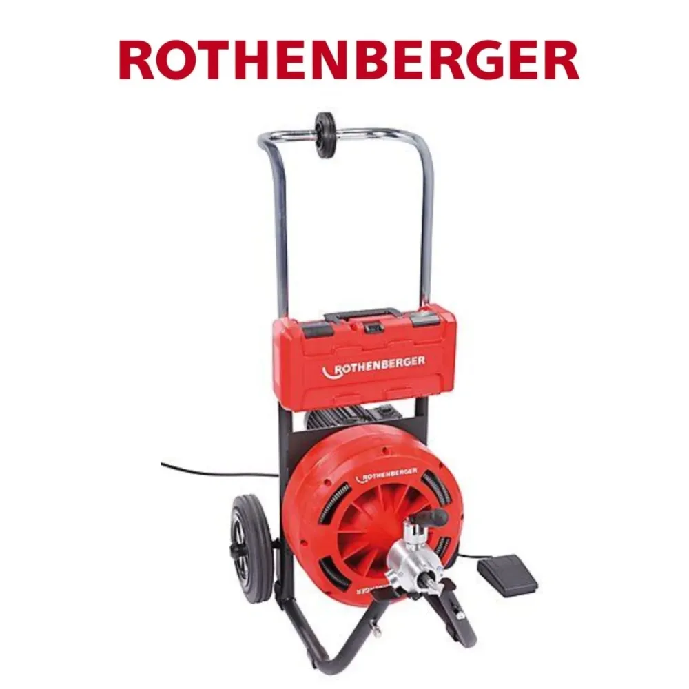 Set Disotturatrice Tamburo Rothenberger Modello Rodrum M16 Con Tamburo M16
