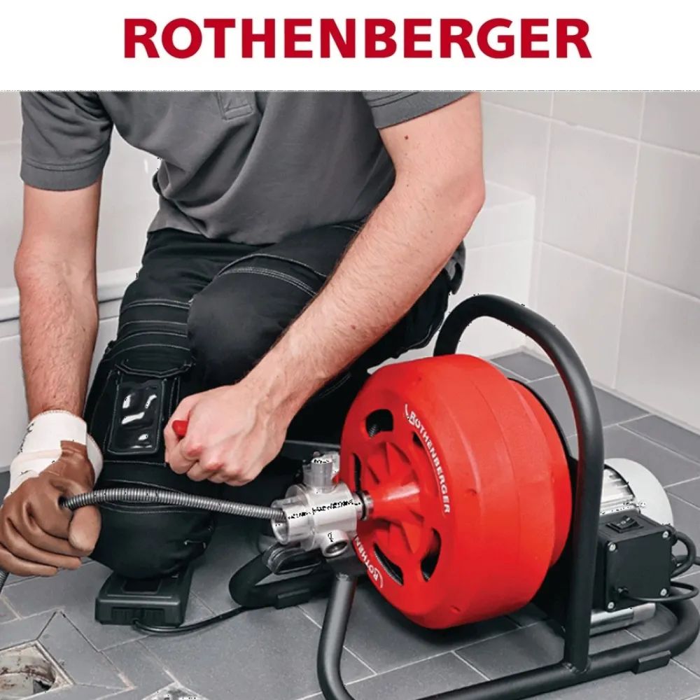 Set Disotturatrice Tamburo Rothenberger Modello Rodrum M16 Con Tamburo M16