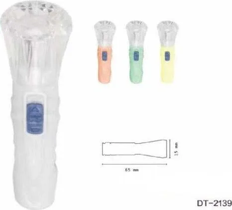 Set 4 Pezzi Mini Torcia Led Portachiavi Tascabile Resistente Portatile Dt-2139