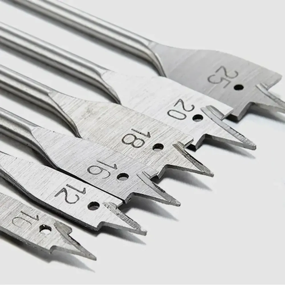 Set 6 Punte Farfalla Trapano Per Legno