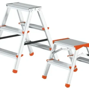 Sgabelli scale alluminio Brixo doppia salita TipTap. Prezzo per Pezzo.