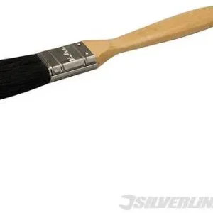 Silverline pennello vernici 25 mm con setole sintetiche e manico legno