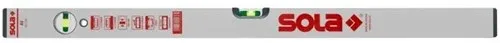 Sola livella alu block av40, 40 cm 2 fiale 0,50 mm m argento - 01110501 - 01110501