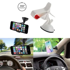 SUPPORTO PINZA UNIVERSALE PER AUTO BIANCO