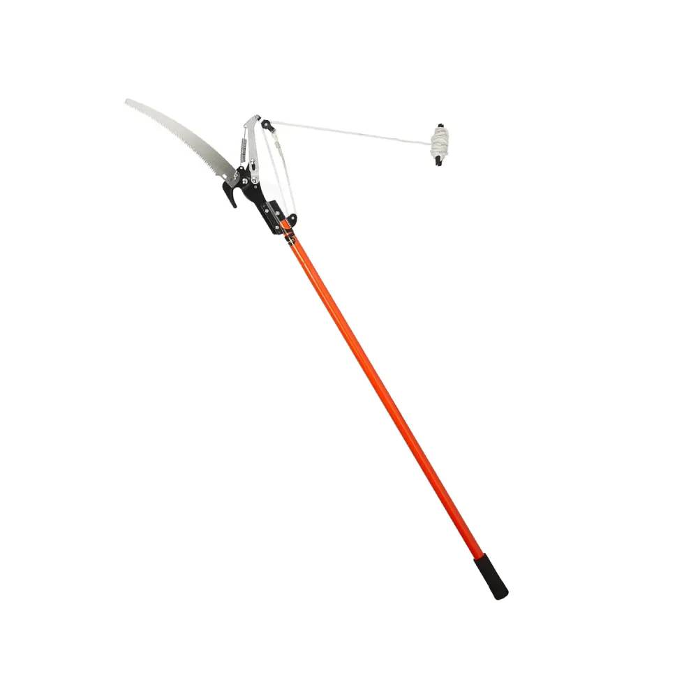 Svettatoio con Asta Telescopica 2,4 m, Sega Acciaio e Corda Nylon