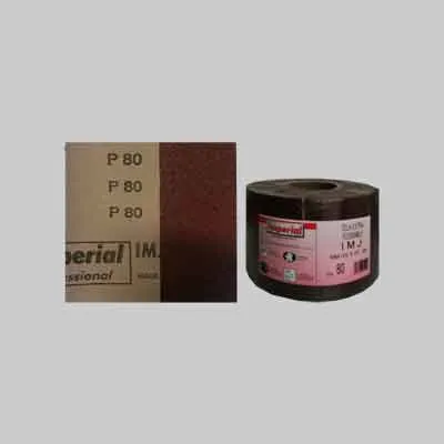 TELA ABRASIVA 'IMJ' Grana 120 - rotolo mm 120x25 mt. Prezzo per rotolo.