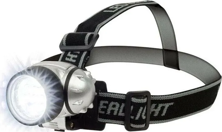 Torcia Frontale 7 Led Luce Bianca Lampada Da Testa Casco Gloriashoponline