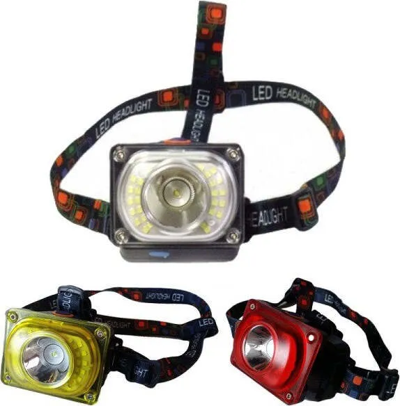 Torcia Lampada Frontale Led Ricaricabile 30led Cree T6 4 Funzioni Litio