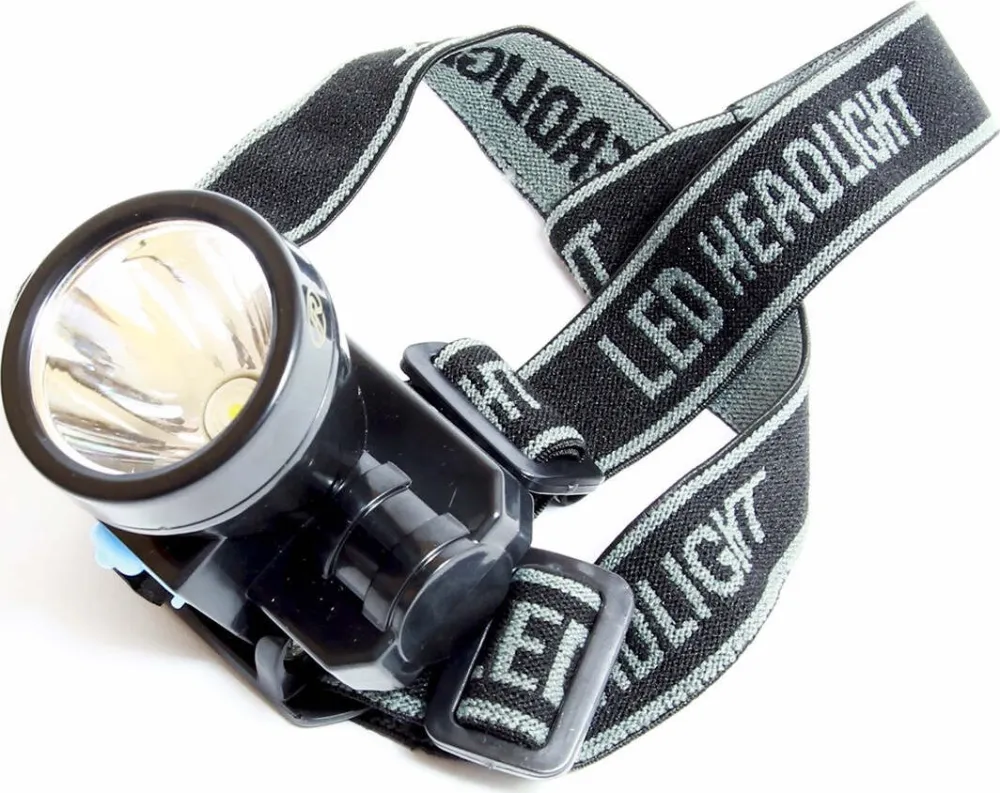 Torcia Lampada Frontale Led Ricaricabile Antipioggia Pesca Caccia Ciclismo