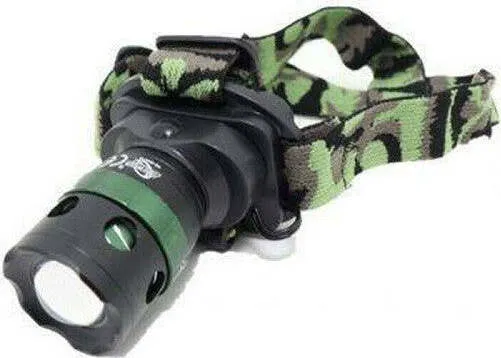Torcia Lampada Frontale Led Da Testa Ricaricabile Notturna Campeggi Pesca Q-s120