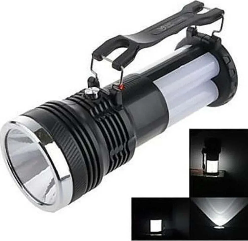 Torcia Lampada Lanterna Led Smd Ricaricabile Energia Pannello Solare Yj-2881t