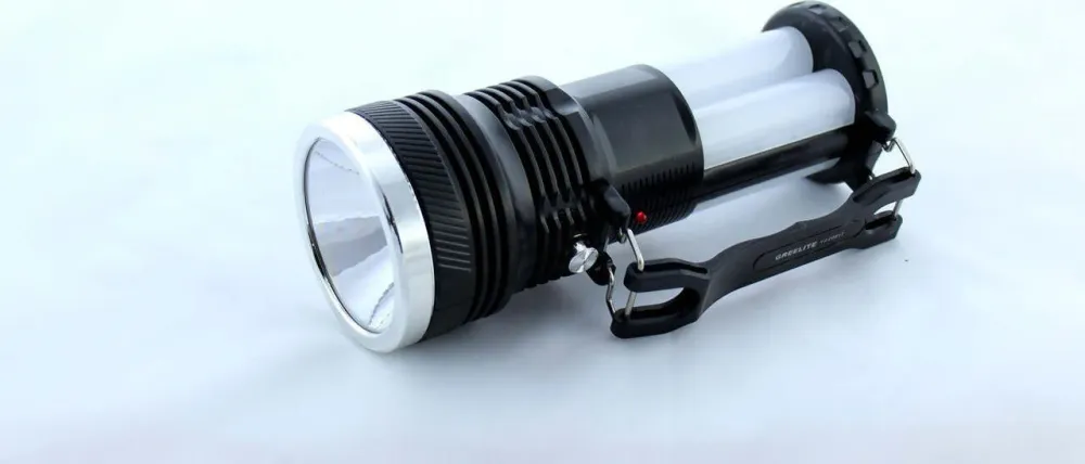 Torcia Lampada Lanterna Led Smd Ricaricabile Energia Pannello Solare Yj-2881t