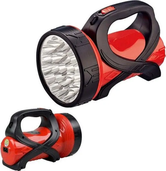 Torcia Lampada Led Ricaricabile 25 Led Smd Doppia Illuminazione 2w 2800mah 736a